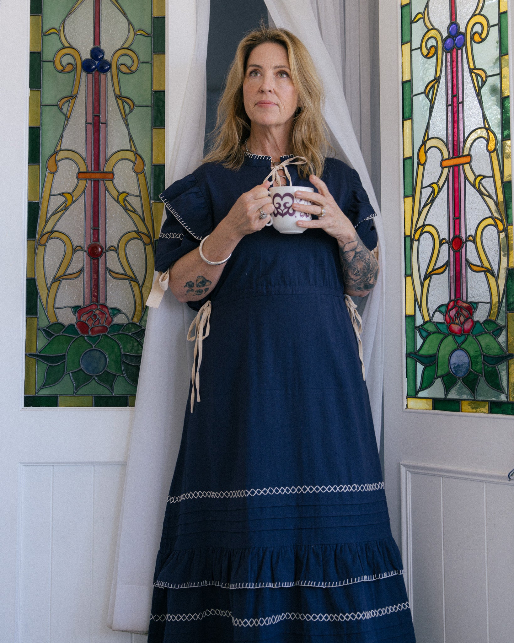 Saphira Dress • Midnight Tide