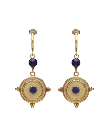 Azura Compass Earrings (Gold)