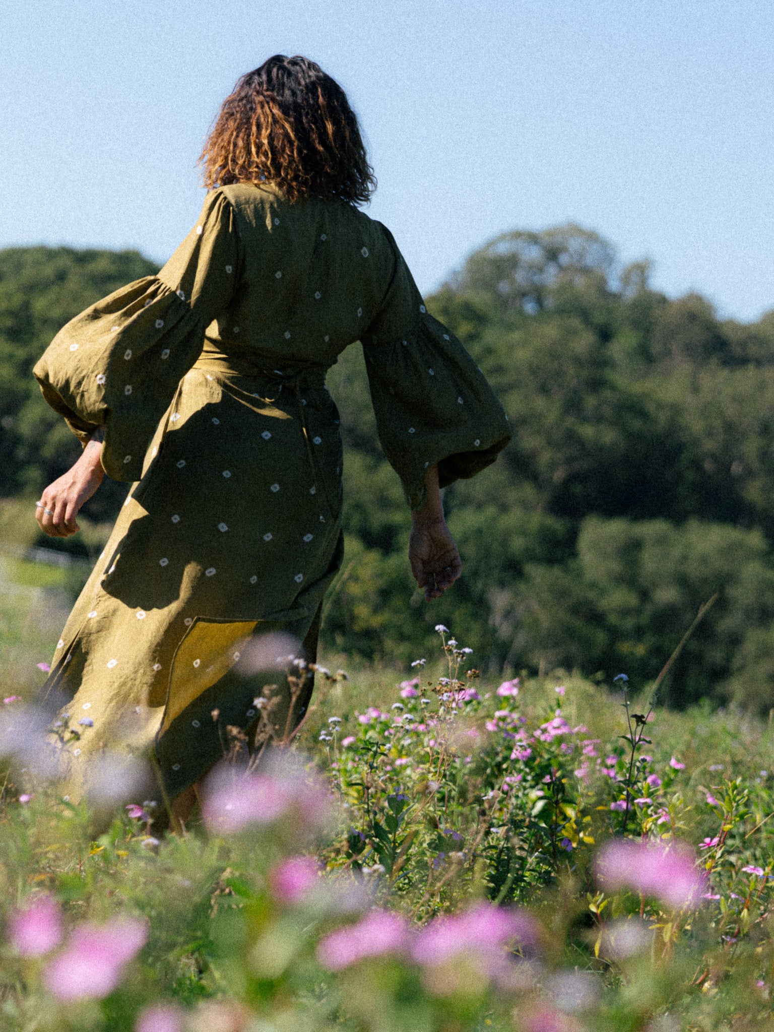 Sundari Dress • Marigold Green