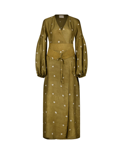 Sundari Dress • Marigold Green