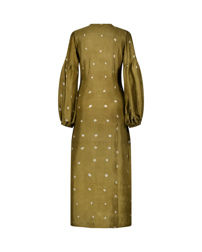 Sundari Dress • Marigold Green